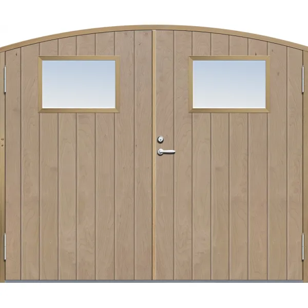 Stallport Premium valvad bred stående spårning med glas