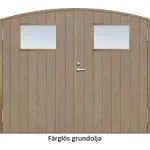 Stallport Premium valvad bred stående spårning med glas