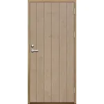 Ytterdörr 21 graders bred stående spårning