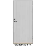 Ytterdörr 21 graders bred stående spårning