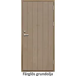 Ytterdörr 21 graders bred stående spårning