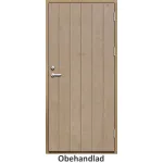 Ytterdörr 21 graders bred stående spårning