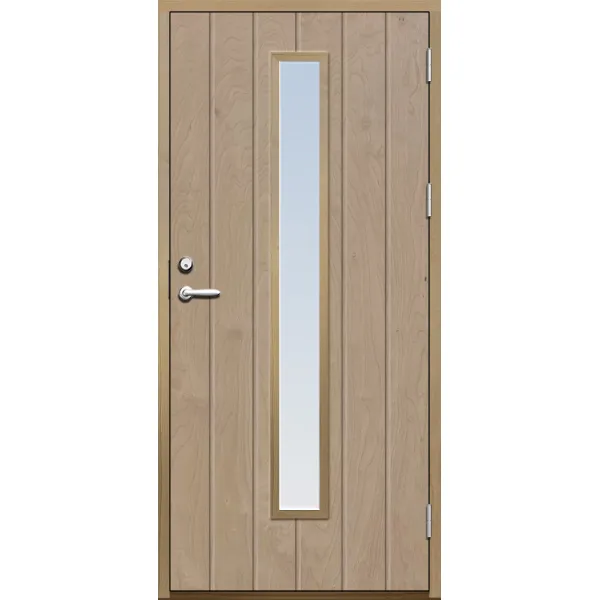 Ytterdörr 21 graders bred stående spårning Irene