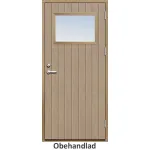 Ytterdörr 21 graders tät stående spårning glas