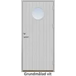 Ytterdörr 21 graders tät stående spårning runt glas