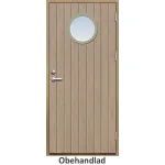 Ytterdörr 21 graders tät stående spårning runt glas