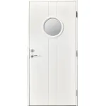 Ytterdörr Regina 63 HDF lagervara - vitmålad M9x21 Höger